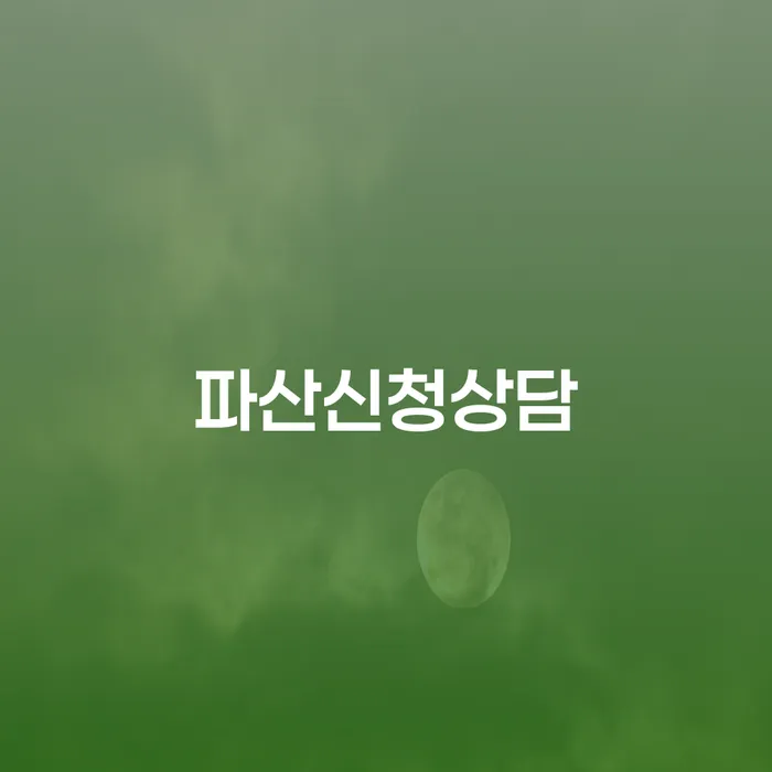 금산군 개인회생신청방법 카드빚 연체 면책받고