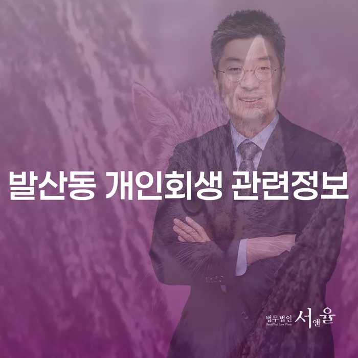 발산동 개인회생 관련정보