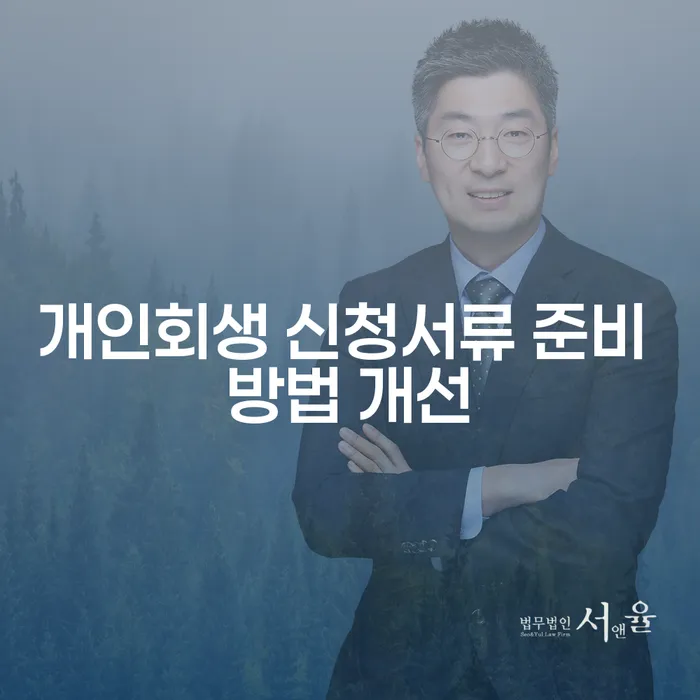 개인회생 신청서류 준비 방법 개선으로 채무 탈출하기