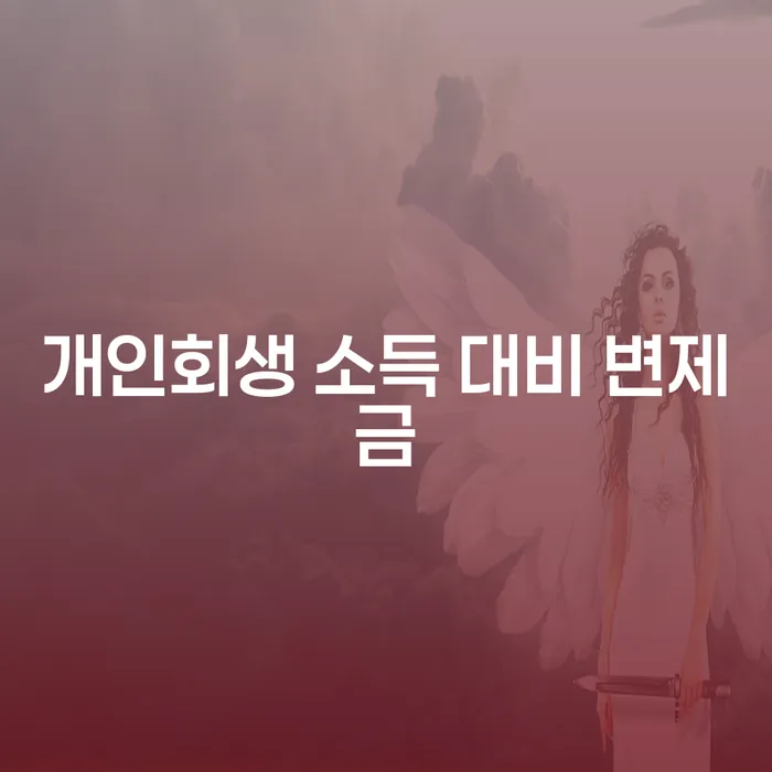 개인회생 소득 대비 변제금은 어떻게 결정될까요?