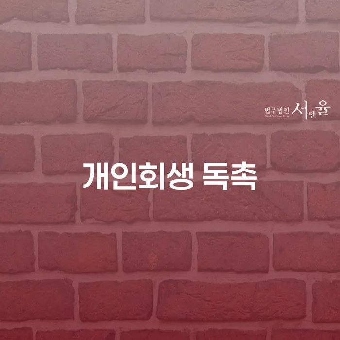 개인회생 독촉과 이의신청, 어떻게 대처해야 할까요?